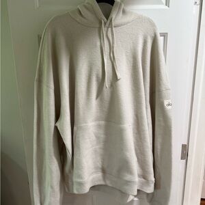 ALO Yoga Men's Cream Hoodie